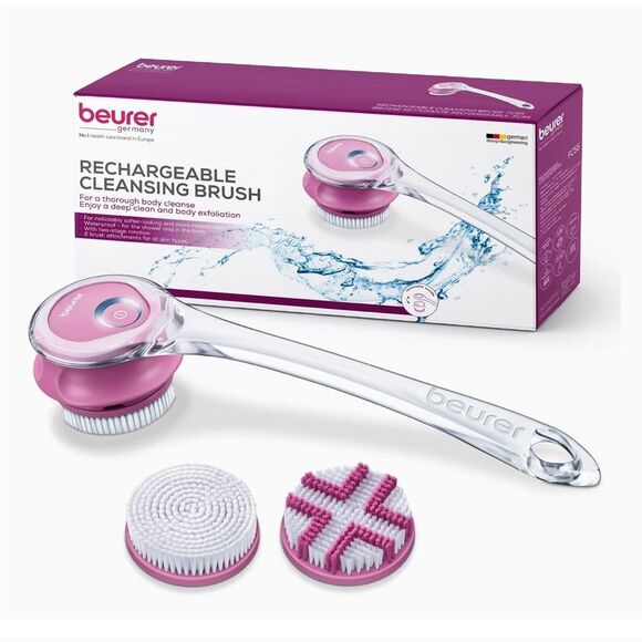 NWT Beurer beauty body brush battery powered brish scrubber exfoliator - Picture 1 of 16